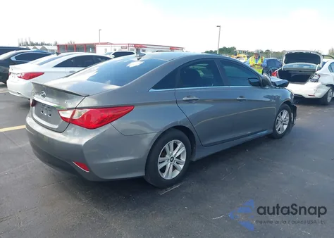 2014 Hyundai Sonata Gls from USA, damaged, VIN 5NPEB4AC2EH847841